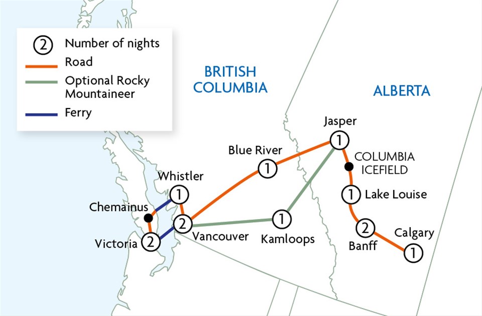 Passage Through The Rockies with Rocky Mountaineer Trailfinders Ireland